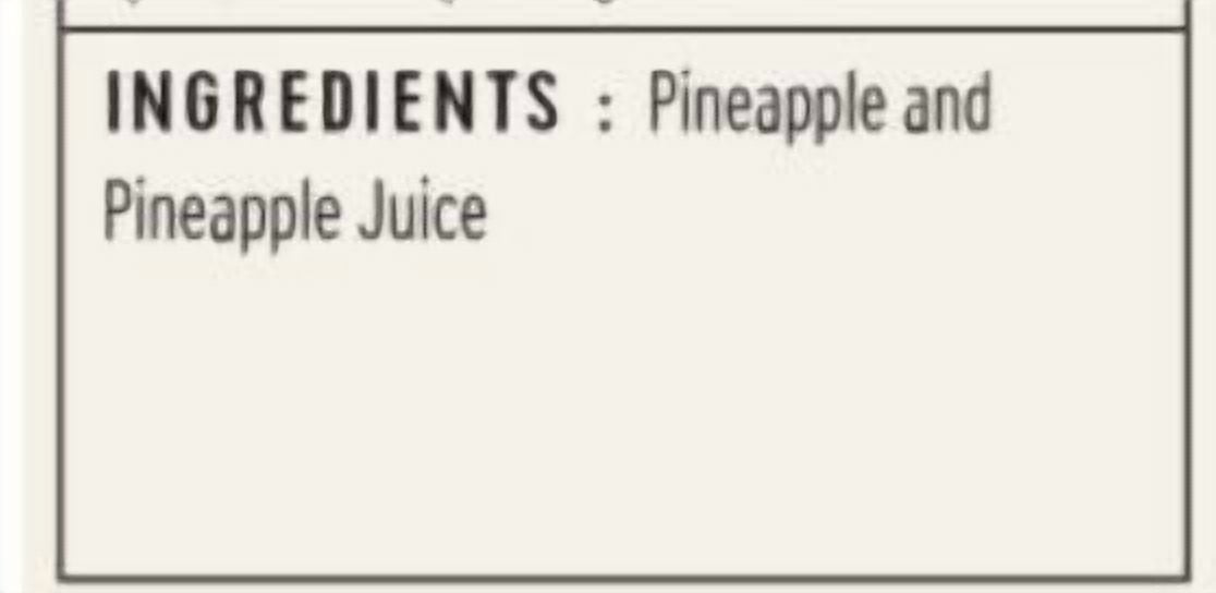 (3 pack) Golden Farms Unsweetened Conventional Crushed Pineapple, 14 Oz Can