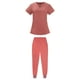 thumbnail image 3 of Conjunto de uniformes médicos Yinane Ropa de trabajo Uniformes de SPA Rosa oscuro M, 3 of 8
