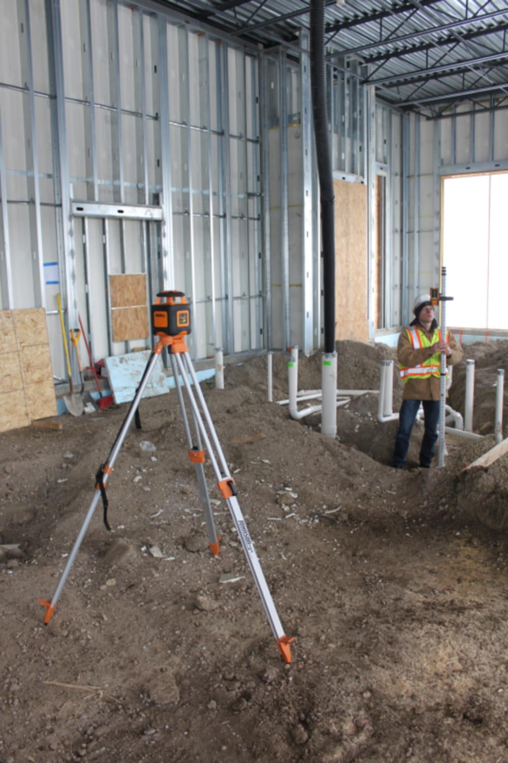 Johnson Level High Accuracy Dual Slope Rotary Laser System