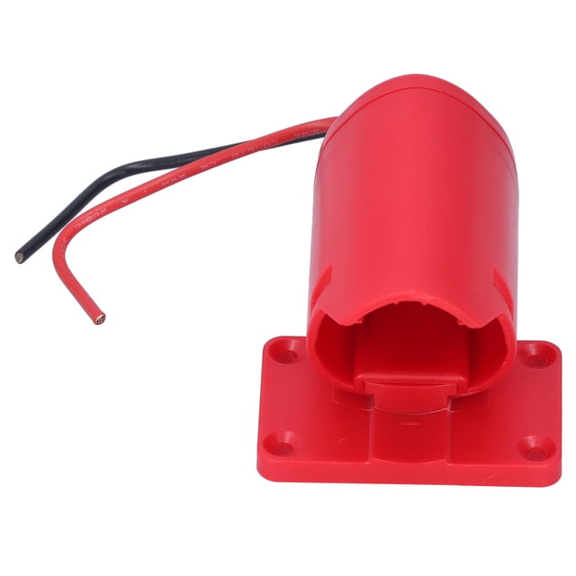 High-Quality ABS M12 Battery Mount Adapter with Stable Base - Compact, Durable Power Connector Converter for DIY Dual-Line Output Applications, Secure Fit & Smooth Operation, One-Piece Design