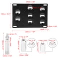thumbnail image 2 of Unique Bargains Car License Plate Bracket Set for Toyota Yaris, 2 of 7