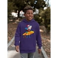 thumbnail image 2 of Shark Let's Go Surf Hoodie Juniors -Image by Shutterstock,  Small, 2 of 4