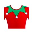 thumbnail image 5 of Girls Dress Christmas Tree Pompoms Long Sleeve New Year 6 Years, 5 of 7