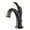 Oil Rubbed Bronze, variant on KRAUS Arlo Brushed Gold Basin Bathroom Faucet with Lift Rod Drain and Deck Plate