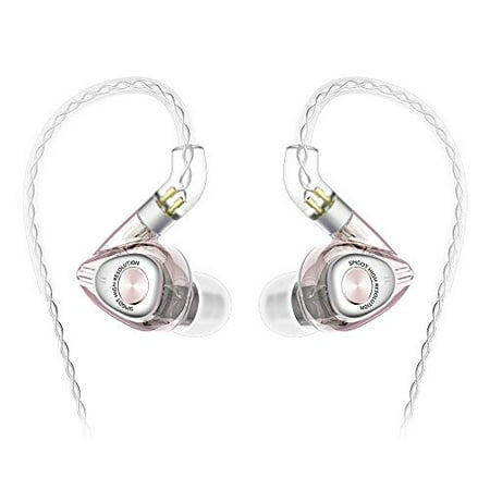 In Ear Monitor Headphones, SIMGOT EM2 Hi-Res IEM Earphones with Detachable Cable, Hybrid Balanced Armature + Dynamic