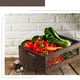 thumbnail image 2 of Cestas de madera para encimeras de baño, despensa, cajas nido rústicas, cajas organizadoras de madera para frutas, verduras, productos agrícolas, pan, 2 of 5
