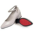 thumbnail image 3 of Chaussures de Mariée à Talon Bloc Légères pour Femmes, Talon Épais de Travail, Mode, Bride à la Cheville, 3 of 4
