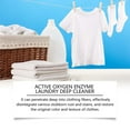 thumbnail image 6 of Gnmfd Active Oxygen Enzyme Laundry Cleaner Spray for Stubborn Stains Grease Oil, Penetrates Fabric Fibers and Preserves Colors, Suitable for Clothing Household Laundry and Outdoor Gear, 6 of 9