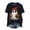 Black, variant on Women Halloween Shirts Vintage Graphic Tees Funny Ghost Printed Cute Tops Casual Loose Fit Shirts Teen Girl Clothes Grey XL