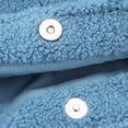 thumbnail image 6 of Lilo & Stitch Stitch Face Blue with 3D Ears 16" Plush shoulder bag large Tote Handbag, 6 of 7