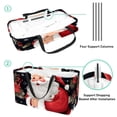 thumbnail image 4 of Santa Claus Large Capacity Reusable Foldable Beach Bag | Oxford Cloth Beach Bag, Laundry Organizer, and Decorative Box, 4 of 7
