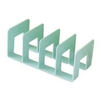 Yonrjhukm Large Bookshelf, Desktop Storage Organizer, Book Support Stand, Efficient Space Utilization, Durable ABS Material, Portable Book Holder for Home, Office