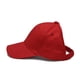 thumbnail image 5 of Guardurnaity Gorra de béisbol Sombrero sin espalda Lavable Unisex Decorativo Atractivo Moda Flexible Cola de caballo Suministros para exteriores Rojo 2piezas, 5 of 6