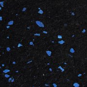 FlooringInc Eco-Lock Rubber Tile 8 mm Thick, 24” x 24”, 6 tile pack, 58.72 Sq/Ft,Blue