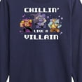 thumbnail image 3 of Teenage Muntant Ninja Turtles - Chillin Like A Villain - Toddler And Youth Long Sleeve Graphic T-Shirt, 3 of 5