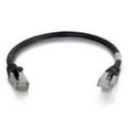 thumbnail image 1 of 20 ft. Cat6 Snagless Shielded-STP Ethernet Network Patch Cable - Black, 1 of 1