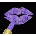 thumbnail image 2 of Lavoie, Tina 28x26 White Modern Wood Framed Museum Art Print Titled - Iridescent Glitter Kiss Lavender, 2 of 4