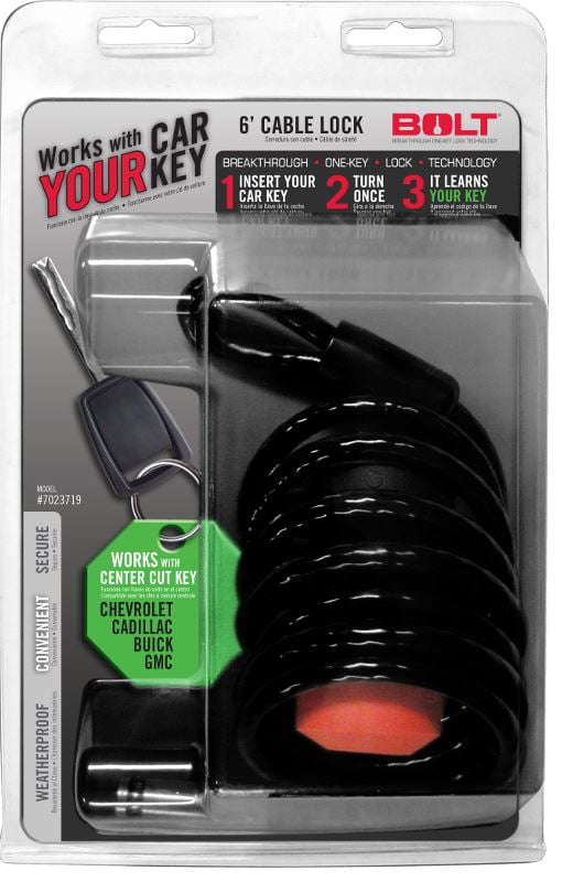 BOLT Lock 7023719 Cable Lock; Cable Lock