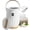 White, variant on Towel Warmer for Bathroom, Portable Towel Warmer with Towel Clip, LED Display, Auto Shut-Off, Safety Lock, Towel Warmer Bucket Fits Two Oversized Towels, Bathrobes, Blankets, Pjs - White