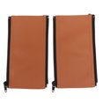 thumbnail image 3 of Stroller Handle Sleeve, 2pcs Stroller Armrest Handle Covers Comfortable Touch Elastic Grip Bar Protection Detachable  For Daily Use Black,Brown, 3 of 8
