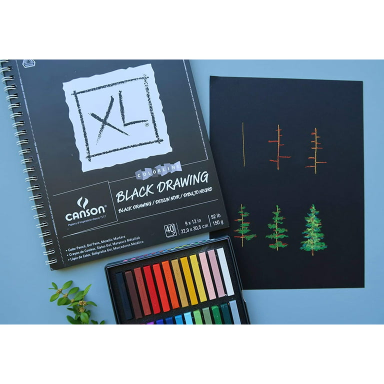 CANSON XL Series Book Premium Quality Painting Book A3 for Sketch Marker  Book Acrylic Watercolor Kraft Paper Pad Art Supplies
