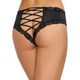 thumbnail image 2 of Dreamgirl Criss-Cross Back Cheeky Panty, 2 of 5
