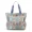 Color 1, variant on Large-capacity lightweight printed shoulder bag, heavy-duty zippered grocery tote, portable storage pouch