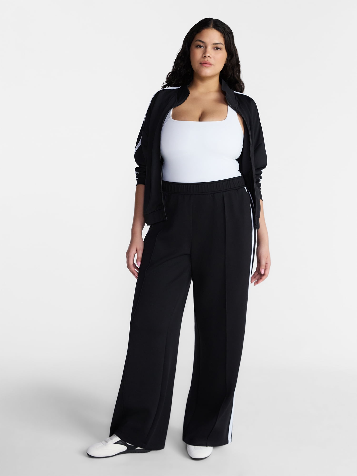Avia Women's Pique Knit Pants, 30" Inseam, Sizes XS-XXXL