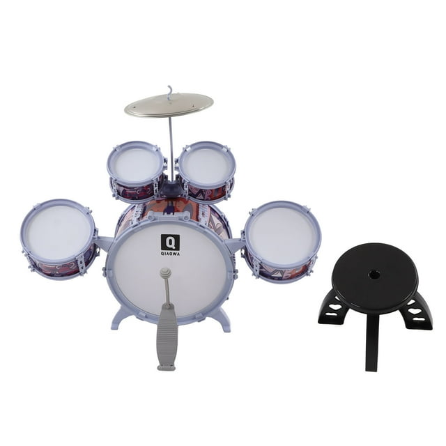 Ensemble de Batterie pour Enfants, Ensemble de Batterie pour Enfants Différents Ensembles de Batterie Jazz pour Enfants Kit de Batterie pour Tout-Petits Intégration Transparente