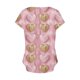 thumbnail image 4 of Puntoco Liquidación de blusas cortas para mujer, blusas casuales de manga corta con cuello en V a la moda para primavera y verano, 4 of 5