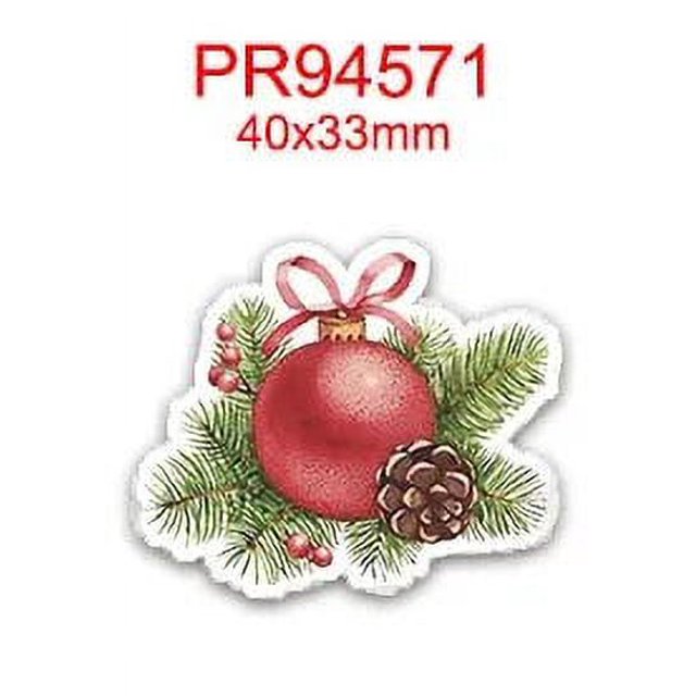 Cinta de grogrén impresa de Navidad de dibujos animados DIY para suministros de manualidades, accesorios de costura, resinas planas, 5 yardas, 10 piezas 57275