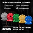 thumbnail image 2 of Forgemus Squat Rack for Home Gym,2000lbs Power Rack Squat Machine with LAT Pulldown and More Training Attachments,Weight Rack with Adjustable Pulley System for Full Body Workout,Black, 2 of 13