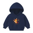 thumbnail image 2 of LRen Kids Christmas Hoodies Boys Girls Xmas T Shirt Toddler Graphic Long Sleeve Outfit Tops,12-18 Months,Z1-Dark Blue, 2 of 4