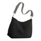 thumbnail image 4 of Bolso de pana, bolso informal tipo hobo para uso diario en la playa, regalo de cumpleaños Negro, 4 of 9