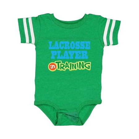 

Inktastic Lacrosse Player in Training Gift Baby Boy or Baby Girl Bodysuit
