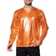 thumbnail image 1 of Camisetas de hombre Inspire Chic de cuello redondo de manga larga brillante 2XL naranja, 1 of 7