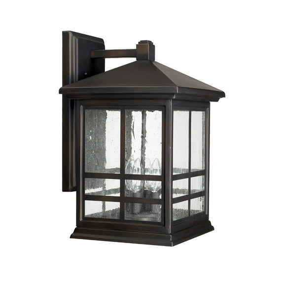 Capital Lighting-9913OB-Preston - 11 Four Light Outdoor Wall Lantern Old Bronze Finish with Antique