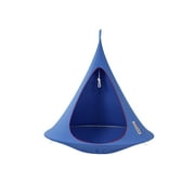The Hamptons Collection 60 Blue Heavy Duty Hanging Cacoon Chair with Hanging Hardware