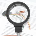 thumbnail image 3 of MasteelfCA 2pcs Physics Teaching Optical Concave Lens Handheld Concave Lens Random Color, 3 of 8