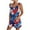 Multicolour, variant on LOVZFMLL Women's Summer Shorts Independence Day Print Pocket Romper Shorts Multicolor S