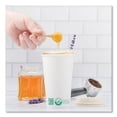 thumbnail image 3 of Compostable Paper Hot Cups, ProPlanet Seal, 20 oz, White/Green, 600/Carton, 3 of 11