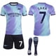 thumbnail image 1 of Arsenal Football Shirt 2024-2025 Home Kit with Socks No. 7 Saka, 1 of 2