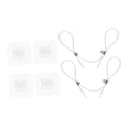 thumbnail image 2 of Correas de seguridad para TV de acero inoxidable, versátiles, para muebles, con anclaje antivuelco para estanterías, cómodas y librerías., 2 of 8
