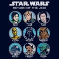 thumbnail image 2 of Mens Star Wars Cartoon Portraits Sweatshirt, 2 of 4