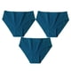 thumbnail image 1 of Puntoco Bragas para mujer de cintura alta, 3 piezas, ropa interior elástica de cintura alta con ventilación de color sólido para uso diario para mujer, 1 of 3