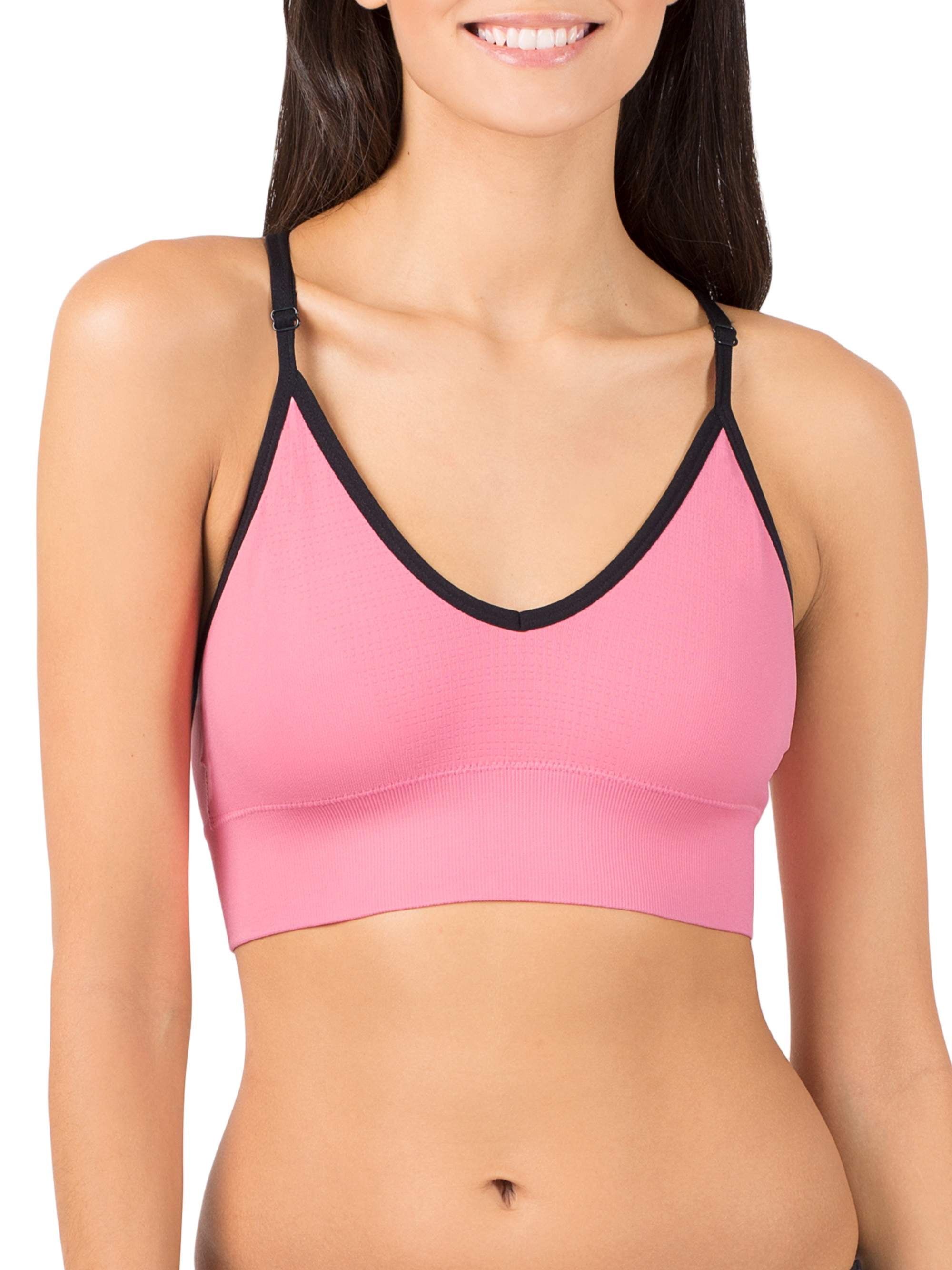 fruit of the loom fresh collection sports bra