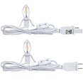 thumbnail image 1 of Juego de cables de accesorios Hiboom con 2 bombillas LED de 1,8 m, 1 of 7