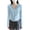 Light Blue, variant on Gealkoca Women's Cropped Running Workout Jackets Zip Slim Athletic Jacket with Thumb Holes Lightweight UPF 50 Long Sleeved Thin Sports Hiking Top