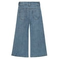 thumbnail image 2 of KIDSCOOL SPACE Girls Flare Jeans,Little Girl Bell Bottom Summer Denim Pants,7-8 Years, 2 of 6