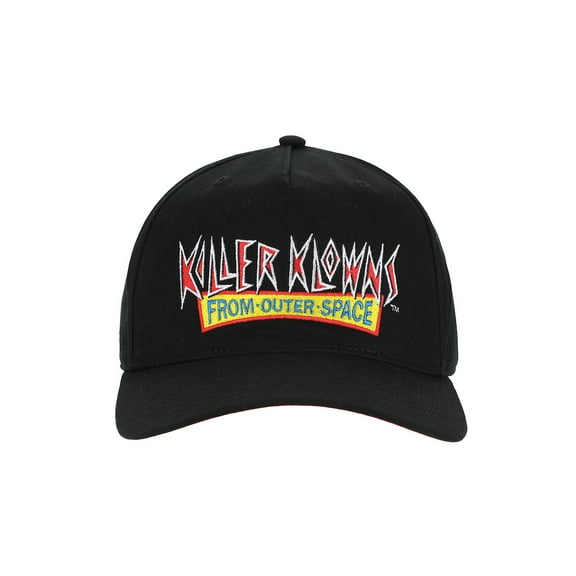 Killer Klowns From Outer Space Movie Logo Black Snapback Hat